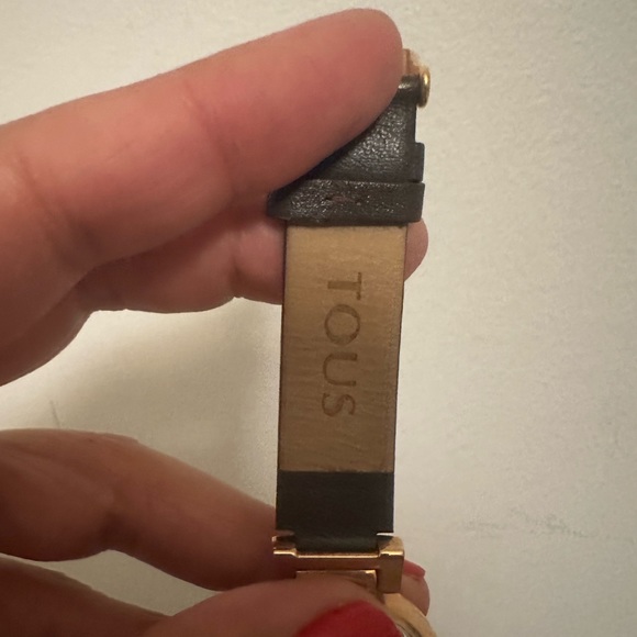 Tous watch of leather coffee with gold - Picture 5 of 5